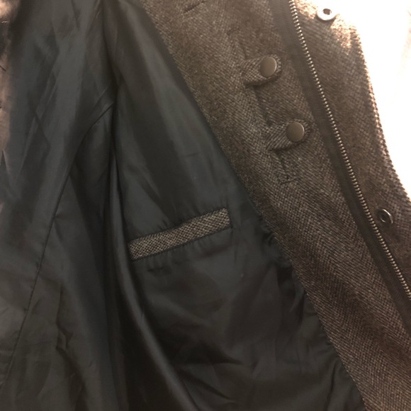 BKE Brown Tweed Coat - Picture 9 of 9